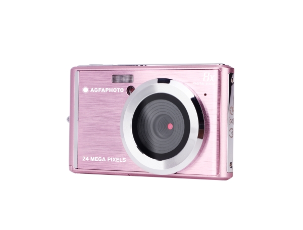 Agfaphoto Compact Dc5500, 24 Mp, 5600 X 4200 Pixel, Cmos, Hd, Lyserød