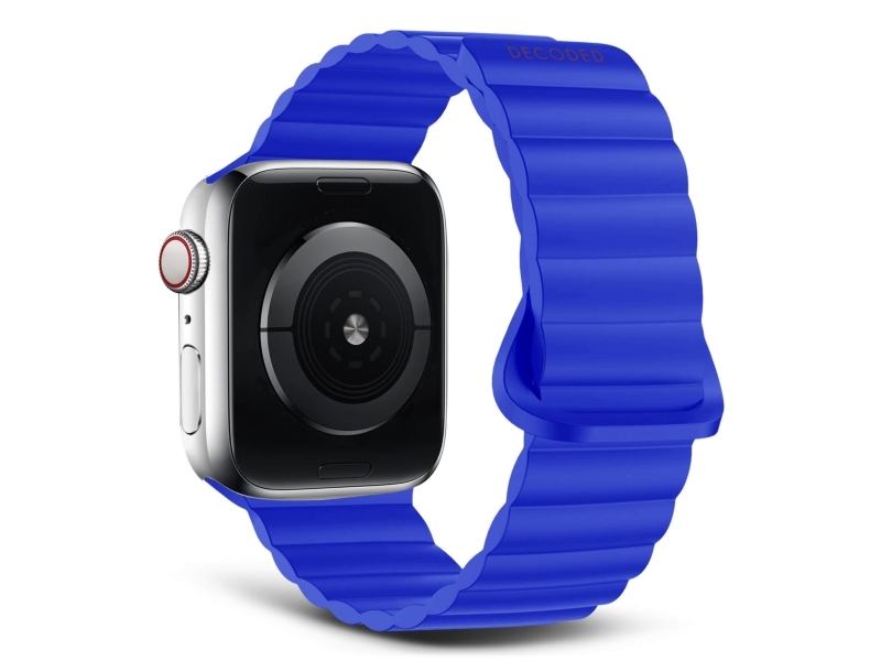 Decoded D24aws45tsl4sgb, Uhrenarmband, Apple, Apple Watch 44Mm / 45Mm / 46Mm / 49Mm, Silikon, Blau