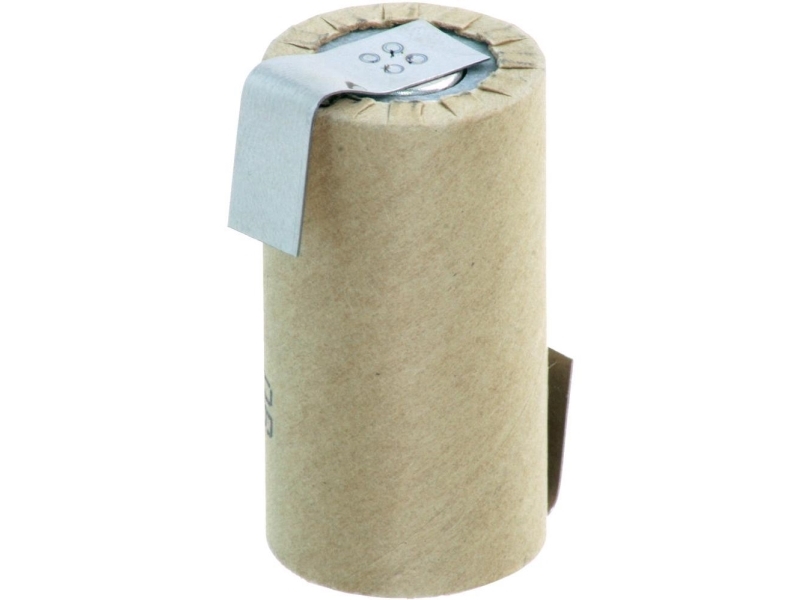 Panasonic Panasonic genopladeligt specialbatteri Sub-C Flat-Top NiCd NC2500SCR/PP 1,2 V 2500 mAh (NC-2500S Specialbatteri Sub-C Flat-Top NiCd 1,2 V 2500 mAh