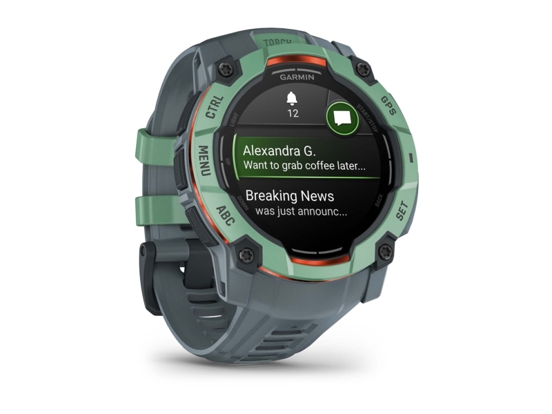 Garmin Instinct 3 AMOLED, 3,3 cm (1,3), AMOLED, pekskärm, 4 GB, GPS (satellit), 59 g | Sport & Träning - Pulsklockor & Smartwatches - Pulsklockor | GameStuff