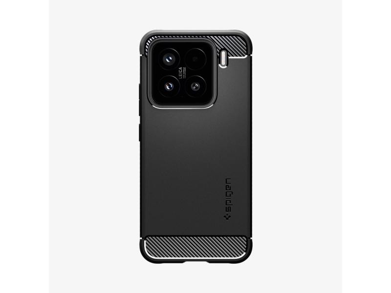 Spigen Rugged Armor Omslag Xiaomi Xiaomi 15 16 1 Cm 6.36  " Svart
