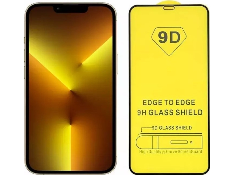 Takeme 9D Hybrid Flexible Vollfläche Gehärtetes Glas Apple Iphone 14 Pro Max 6.7&Amp#039&Amp#039 Schwarzer Rahmen