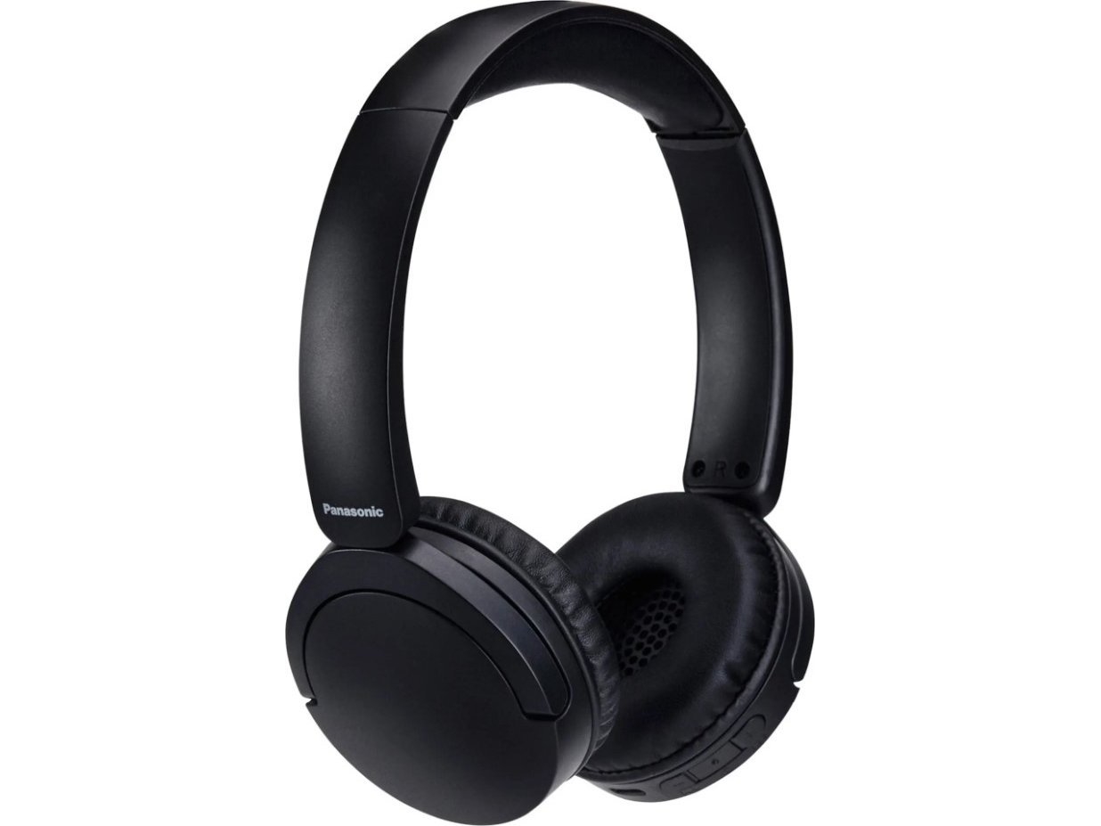 Panasonic Rb Hf630be K Trådlösa Street Hörlurar On Ear Inbyggd Mikrofon Bluetooth 5.3 Multipoint Vridbar Design Upp Till 72 Timmars Uppspelning