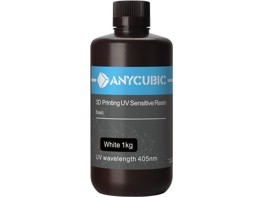 Anycubic - Normal Uv Derva - Balta - 1Kg