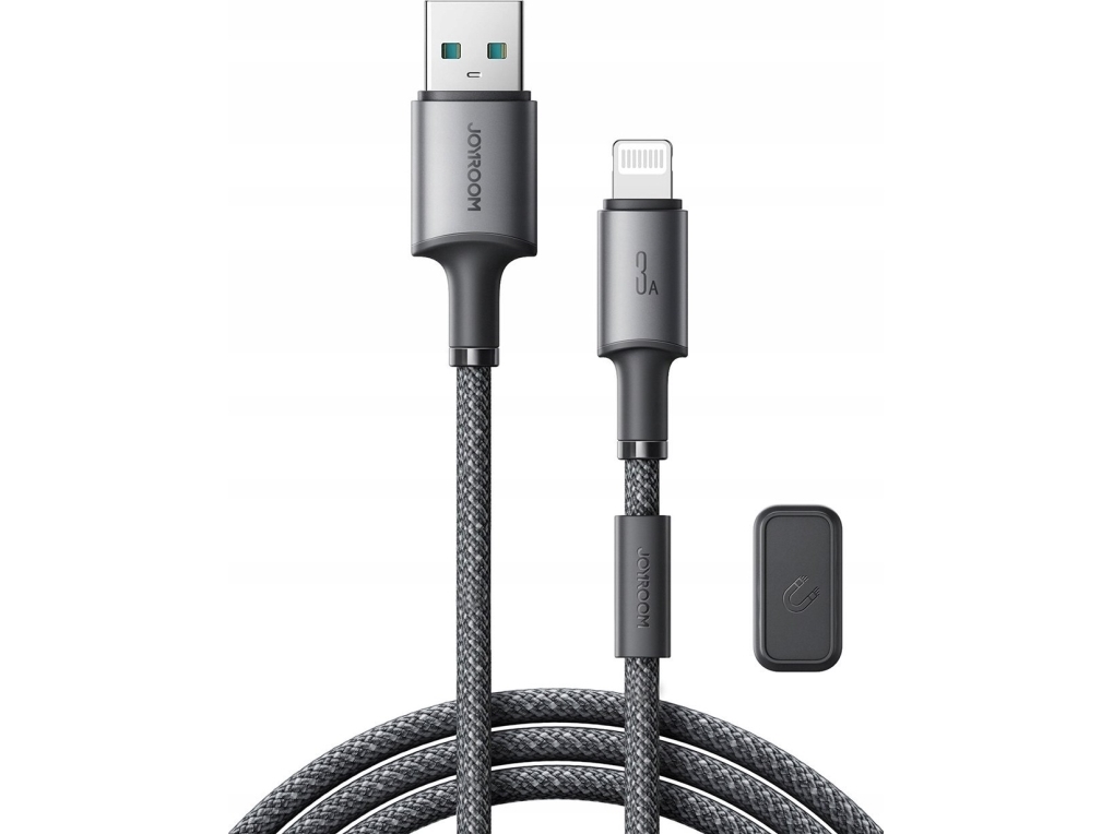 Joyroom Usb-A Til Lightning Kabel 1,2 M Grå (Jyr1119)