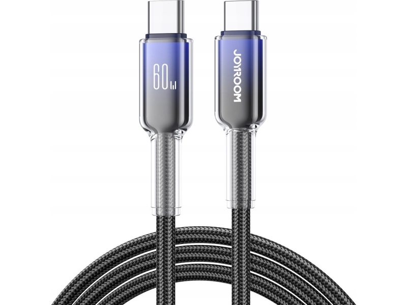 Joyroom Usb-A - Usb-C 1,2 M Usb-Kabel Sort (Jyr1127)