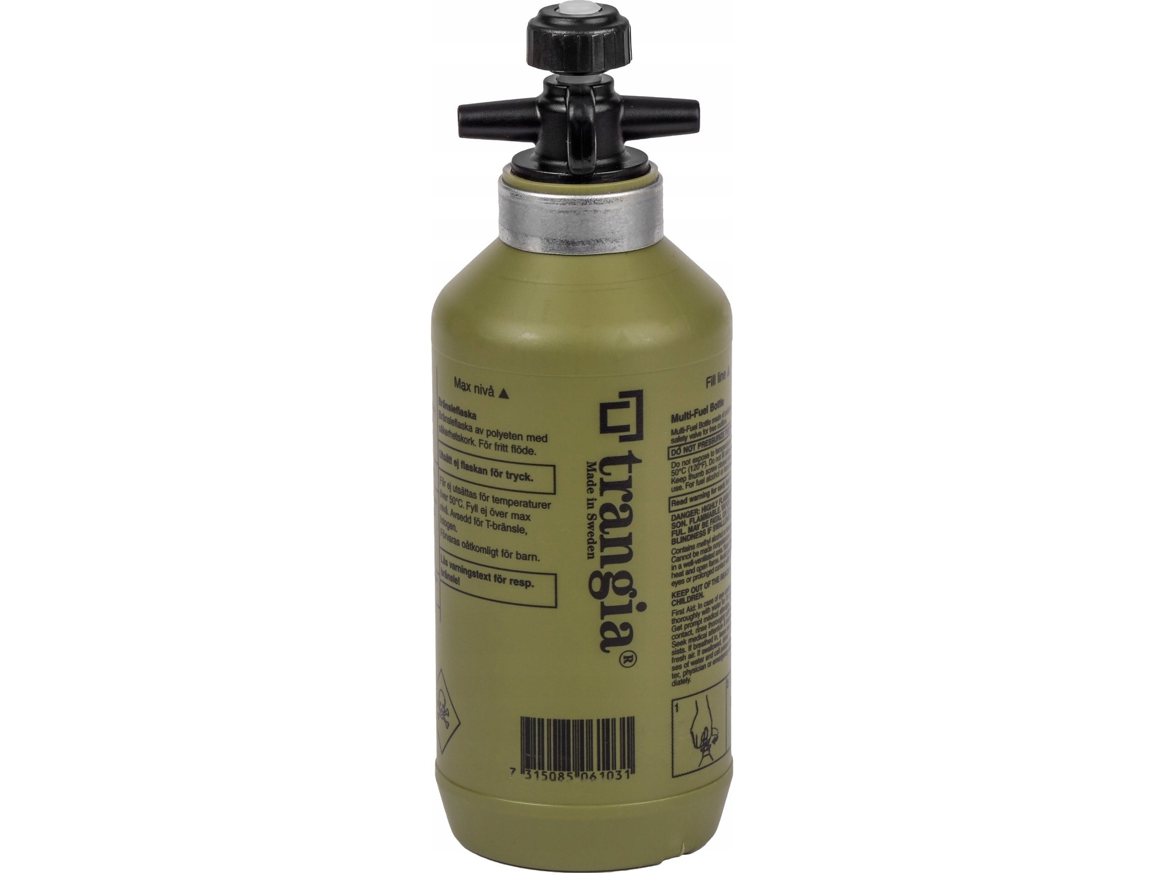 Trangia brændstofflaske 0,3 l - oliven