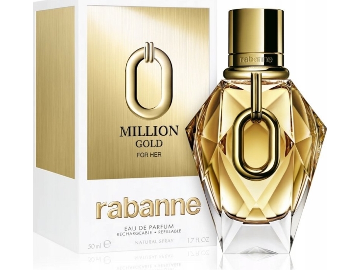 Paco Rabanne Million Gold For Her Edp Spray - - 50 ml