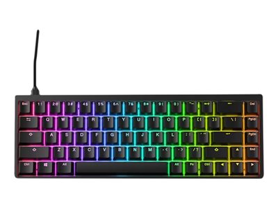 Endgame Gear Kb65he - Tastatur - Hall Effekt, Ansi - 65% - Bagbelyst - Usb - Qwerty - Usa - Tastkontakt: Gateron Ks-37B (Hot-Swappable) - Sort