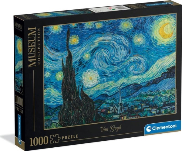 Cle Puzzle 1000 Museum Vangoghthestarrynight 39995