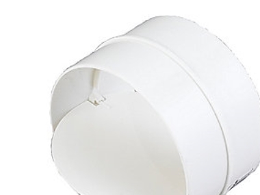 Duka Absperrklappe Ø100 Mm - Pvc, Weiß
