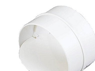 Duka vridspjällsventil Ø125 mm - PVC, Vit | Annan EL - Artiklar med hög strömstyrka | GameStuff