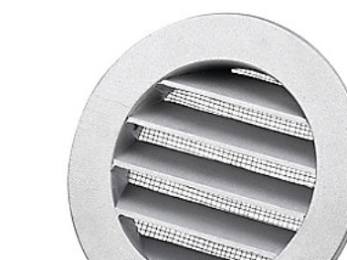 Duka Dusav Rist Ø125 Mm - Aluminium, Alu, Med Flange Samt Medfluenet