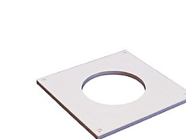 Duka Abdeckplatte S7 - Abs, Weiß, Ø100 Mm