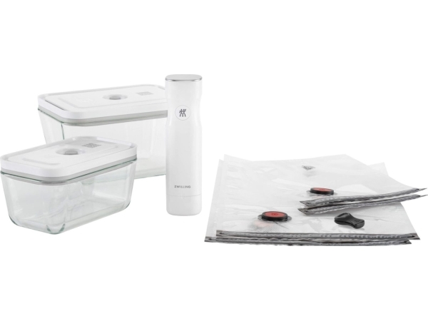 Produktfoto för Zwilling Fresh & Save vakuum startset 7 delar, glas