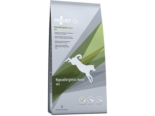 TROVET Hypoallergenic HPD med hest - tørfoder til hunde - 10 kg
