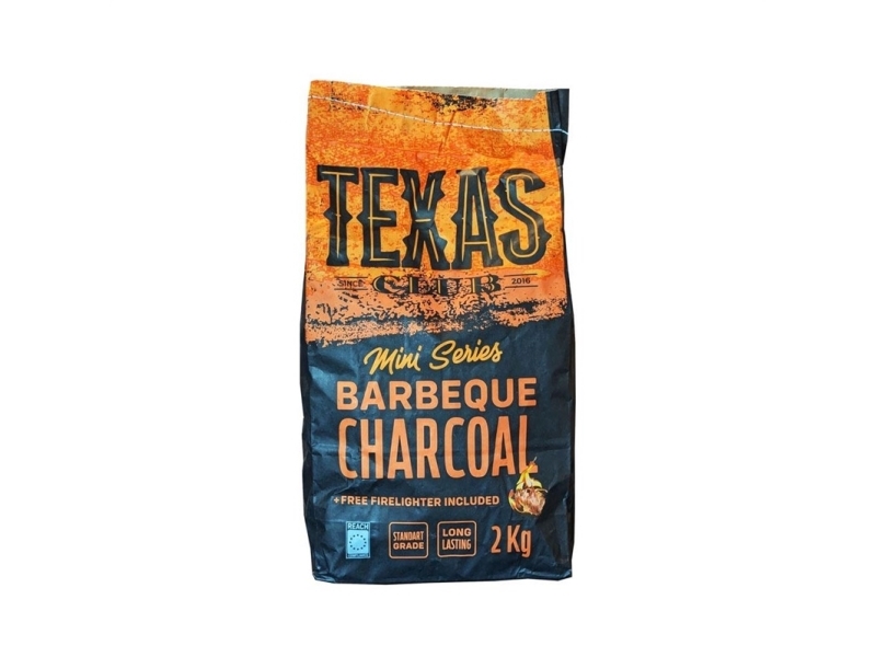 Texas_Club Charcoal Texas Club 2Kg | Trädgården - Terrass - Trädgårdsmöbler | GameStuff