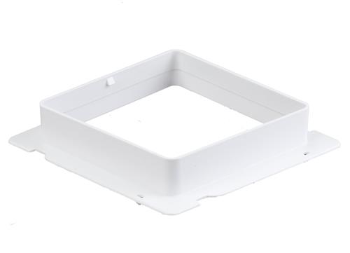 Duka övergångsstycke typ 6 - HIPS, Vit, 150X150 mm, Övergång 185/144/144 mm | EL Artiklar - Andra EL - Starka kraftartiklar | GameStuff