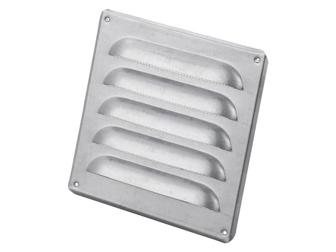 Duka spjäll typ 152.1 - Varmförzinkat, Aluminium, 150X150 mm | Ventilation & Klimat - Ventilationstillbehör - Utblås Galler | GameStuff