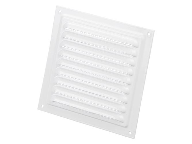 Duka spjäll typ MVM - Aluminium, Vit, 150X150 mm | Ventilation & Klimat - Ventilationstillbehör - Utblås Galler | GameStuff