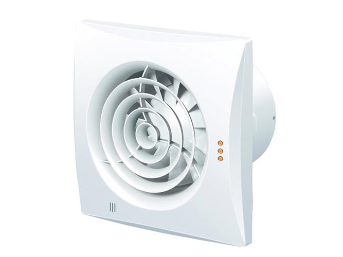 Duka fläkt Pro 30TH - ABS, Vit, Ø100 mm, Luftfuktighet och tidsstyrning | Ventilation & Klimat - Ventilation - Badrumsfläktar | GameStuff