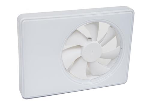 Duka SmartFan TH - PVC, Vit, Ø100/125 mm, Fukt- och tidsstyrning | Annan EL - Artiklar med hög strömstyrka | GameStuff