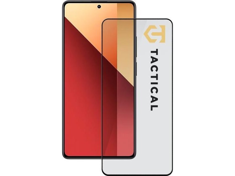 "Glass Shield 5D Xiaomi Redmi Note 13 Pro 4G / 5G" Black