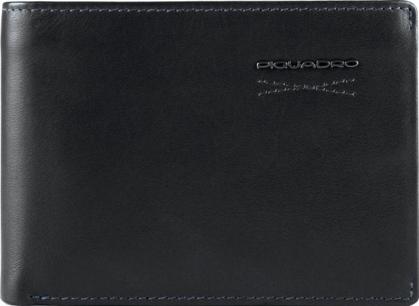 Piquadro , Obidos, Leather, Wallet, Slim, Pu4823w110r, Navy Blue, For Men For Men