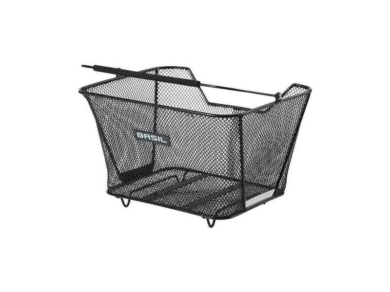 Basil Lesto, Hinten, Fahrradkorb, Stahl, Schwarz, 5 Kg, 320 Mm