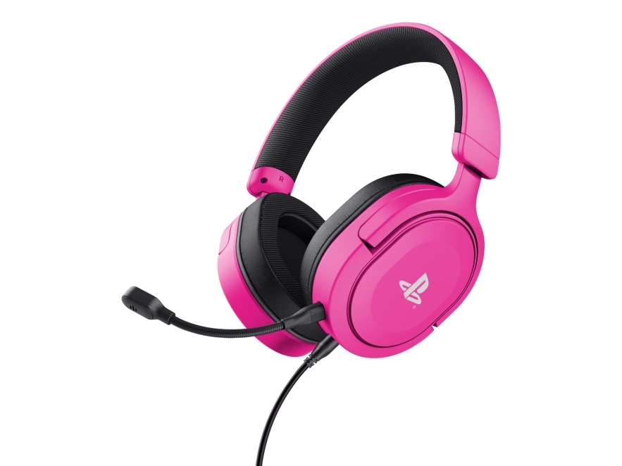 Trust Gxt 498P Forta, Kabelgebunden, Gaming, 20 - 20000 Hz, 253 G, Kopfhörer, Pink