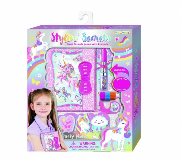Unicorn 199Nuc Pecoware Kombi-Tagebuch Mit Stift