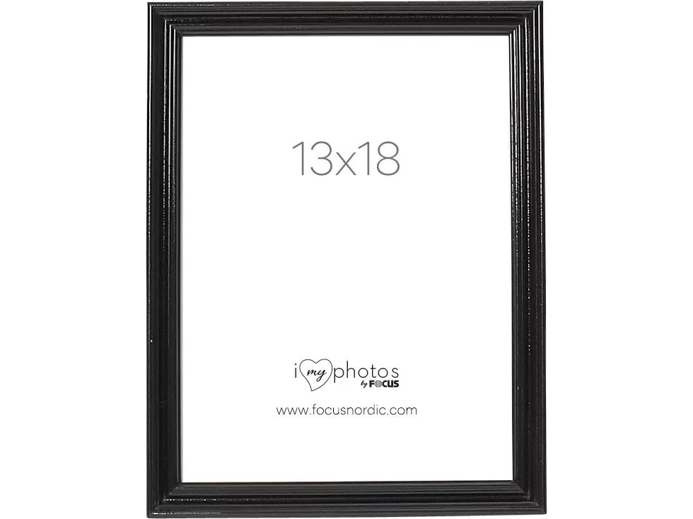 Focus Ramme Verona Svart 13x18 Cm