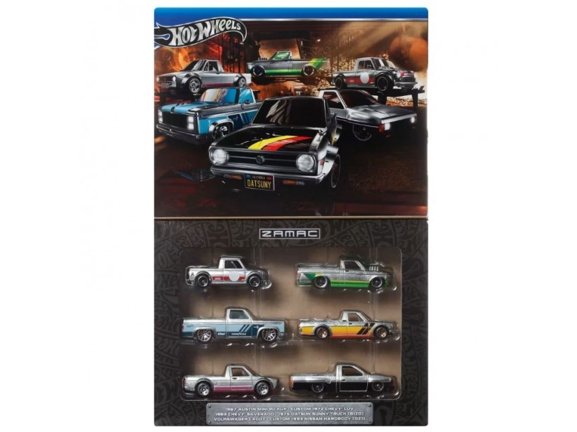 Hot Wheels Mattel *****HW ZAMAC komplektas 6 autek HRX57 /6 | Leksaker - Bilar och andra fordon | GameStuff