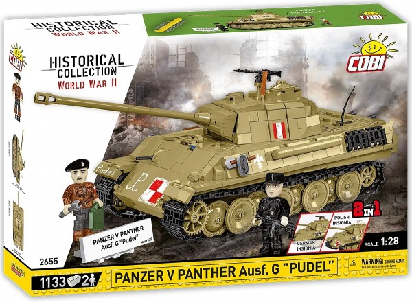 Cobi Blocks Panzer V Panther G Poodle 1133