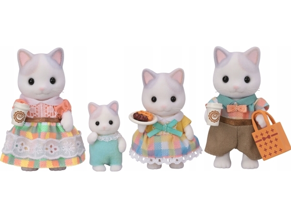 Sylvanian Families Familjen Lattekatt