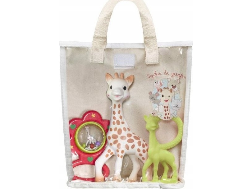 sophielagirafe SOPHIE Kirahvi puuvillapussissa SOPHIE Kirahvi puuvillapussi