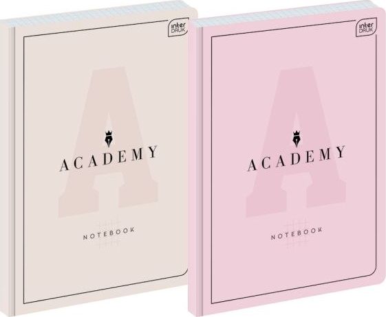 Interdruk Brulion A4 96k. INTETRDRUK 90g Academy pastelli, tarkista Interdruk