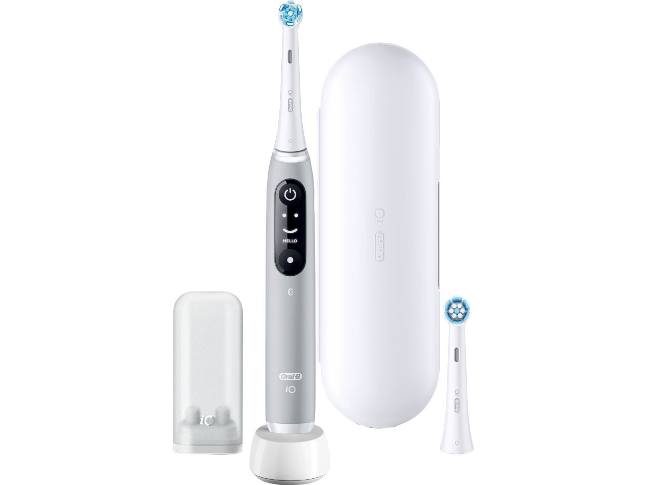 Oral-B magneettinen hammasharja iO Series 6 Grey Opal + lisäkärki