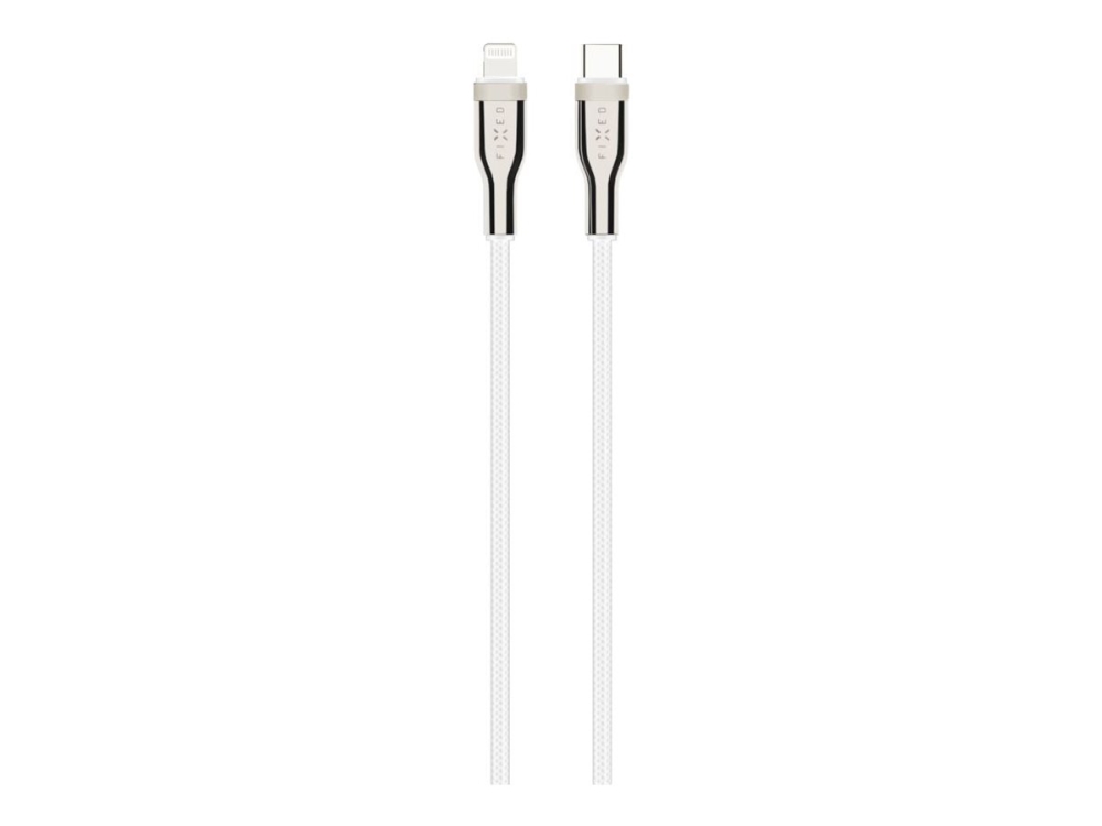Fixiertes Geflechtskabel Fixdb-Cl12-Wh Weiß