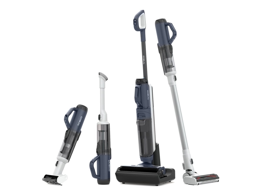 Tineco FLOOR ONE Switch S6 Pet - Golvrengörare - skaft/handhållen (2-i-1) - utan påse - sladdlös - blå/vit - 1 batteri | Huset - Tvätt & Rengöring - Golvtvättmaskiner | GameStuff