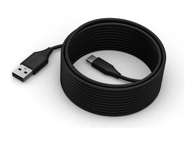 Lenovo Video Bar Usb 2.0 Cable 5M, 5 M, Usb A, Usb C, Usb 2.0, 0,48 Gbit/S, Schwarz