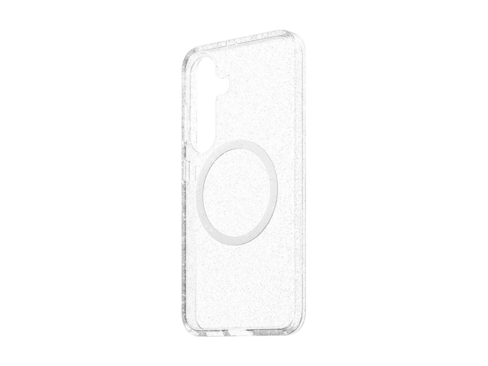 CARE by PanzerGlass Urban Combat - Bagsidecover til mobiltelefon - termoplastisk polyuretan (TPU), polykarbonat - hvid, stjernebelyst - for Samsung Galaxy S25