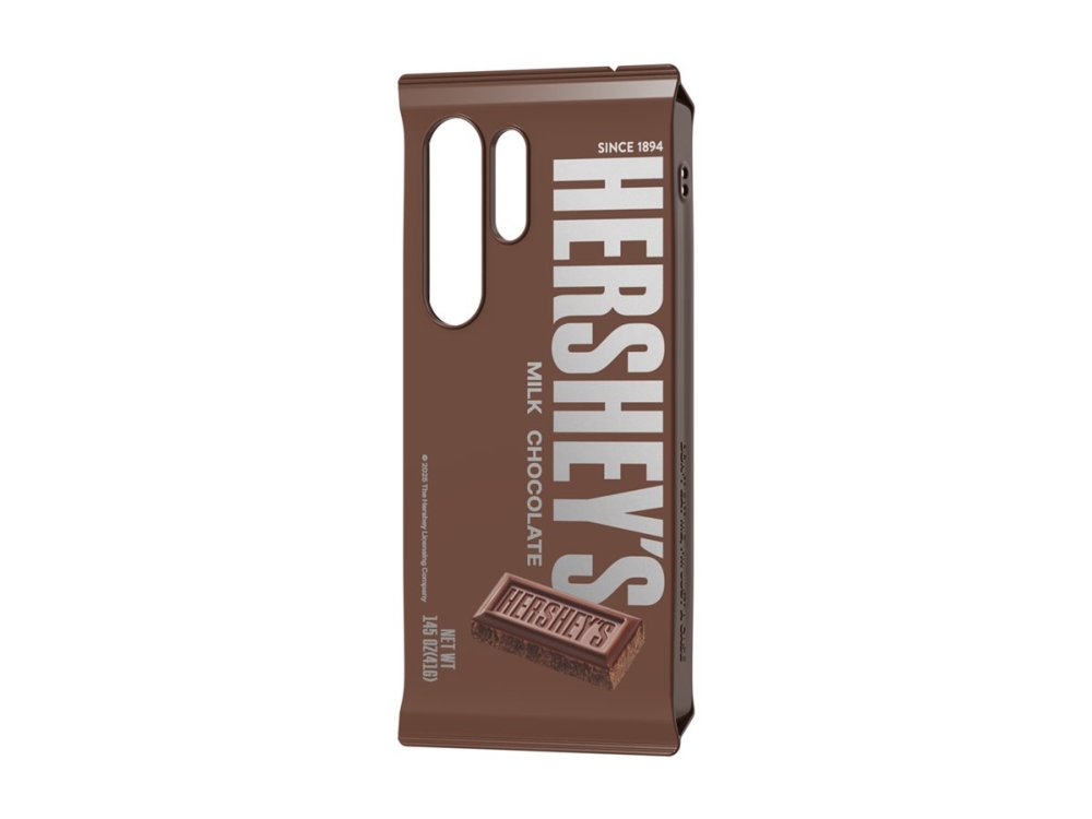 Samsung Gp-Fps938sbb - Bagsidecover Til Mobiltelefon - Brun - Hershey's Mælkechokolade Snack - For Galaxy S25 Ultra