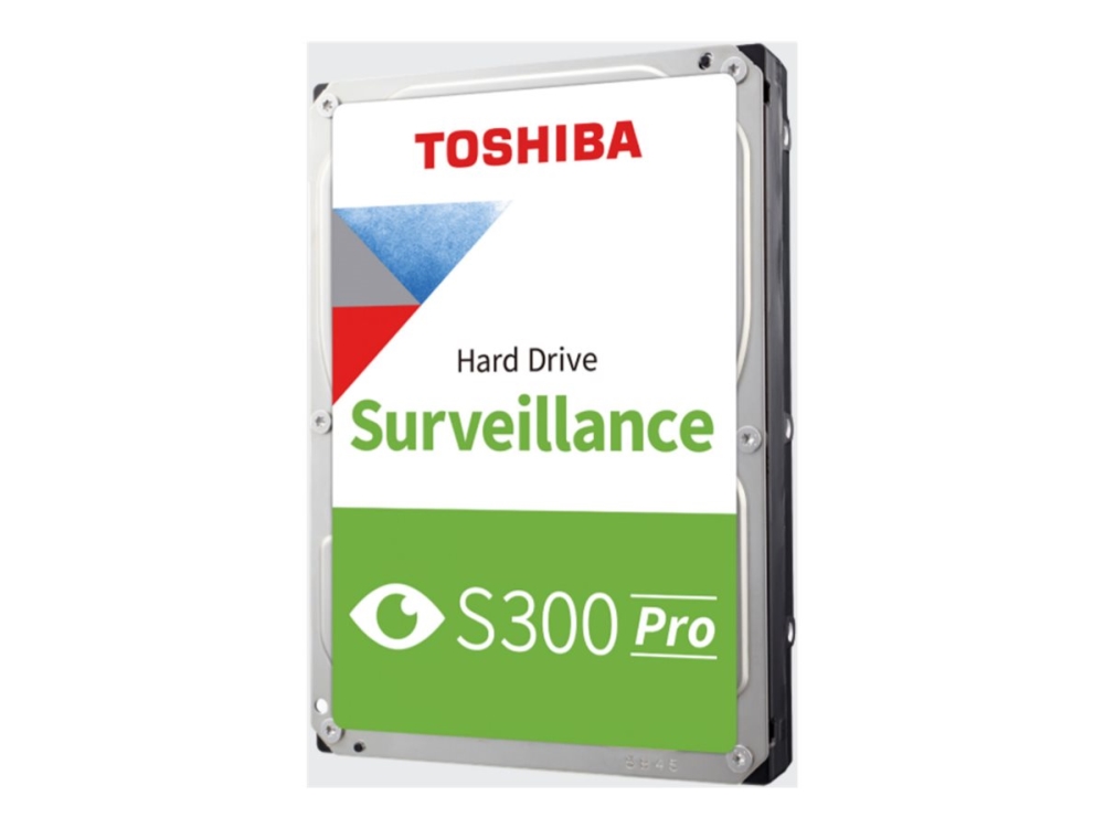 Toshiba S300 Pro MD10ADA600V - Hårddisk - Övervakning - 6 TB - inbyggd - 3.5 - SATA 6Gb/s - 7200 rpm - buffert: 512 MB | Datorkomponenter - Hårddisk & Lagring - Interna hårddiskar | GameStuff