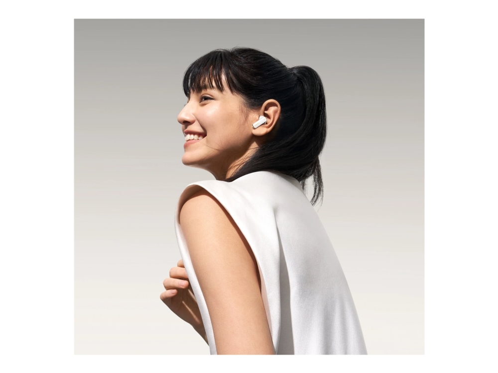 Huawei FreeBuds Pro 4 - True wireless-hörlurar med mikrofon - inuti örat - Bluetooth - aktiv brusradering - vit