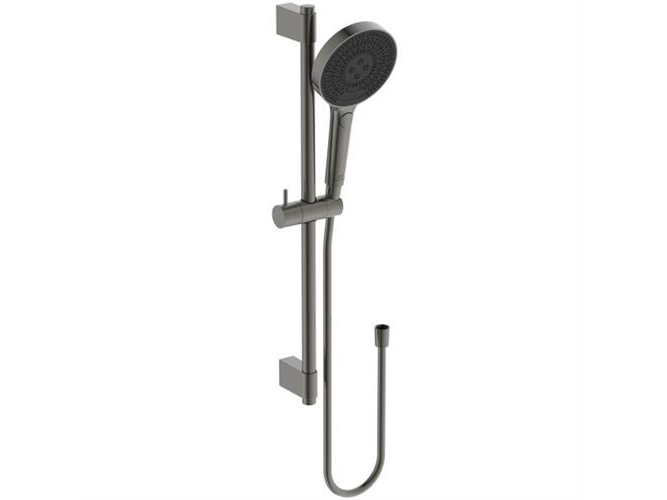 IDEAL STANDARD Idealrain Solos duschset med 3 sprayfunktioner - Magnetic Grey - PVD-teknik | VVS Artiklar - Badrum - Duschset & Tillbehör | GameStuff