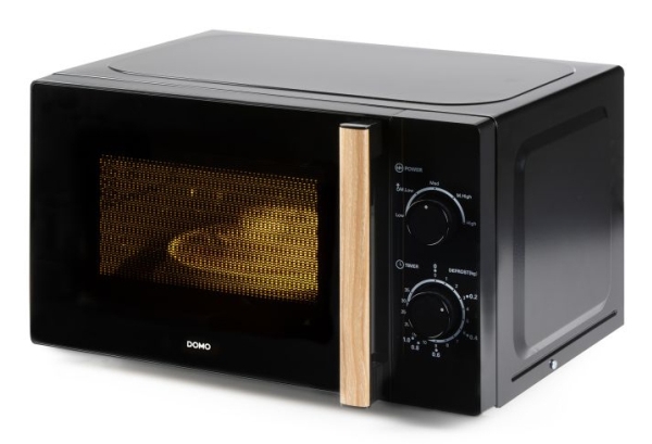 Domo Do2820 Bordplade Solo Mikroovn 20 L 700 W Dreje Sort
