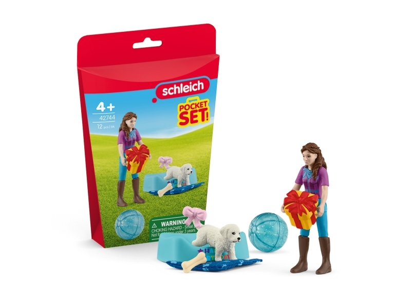 Schleich Horse Club 42744, Dyr, Horses, Pocket Sets, 5 År, Flerfarvet