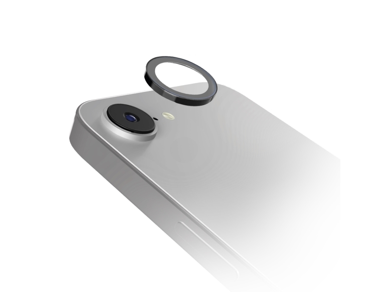 Sbs Tesincamglipse25, Apple, Iphone Se 2025, Stoßfest, Kratzresistent, Schwarz, Transparent, 1 Stück(E)