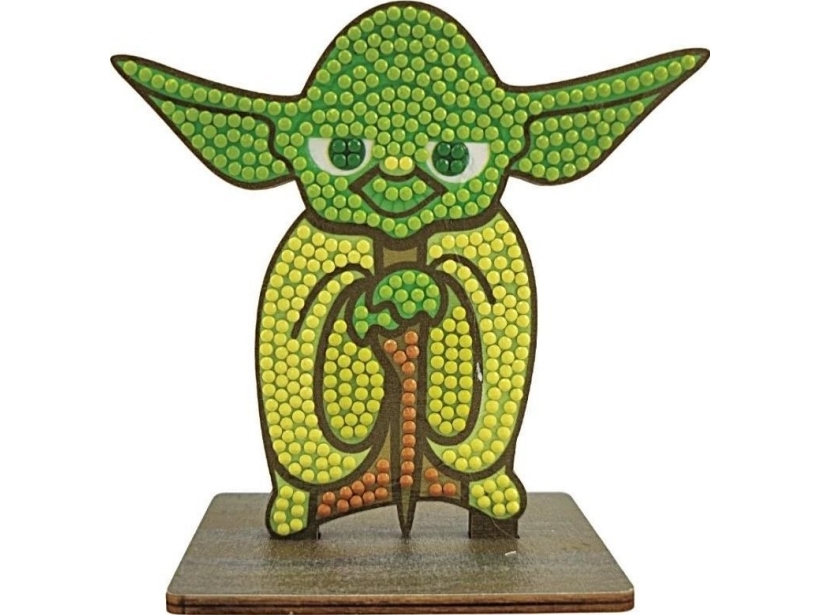 Epee Crystal Art Buddies - 2D Yoda Diamant-Mosaik